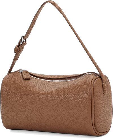 KL928 Barrel Crossbody Bags for Women Pu Leather Lightweight Shoulder Purses Casual Handbag for Daily Work in Kuwait
