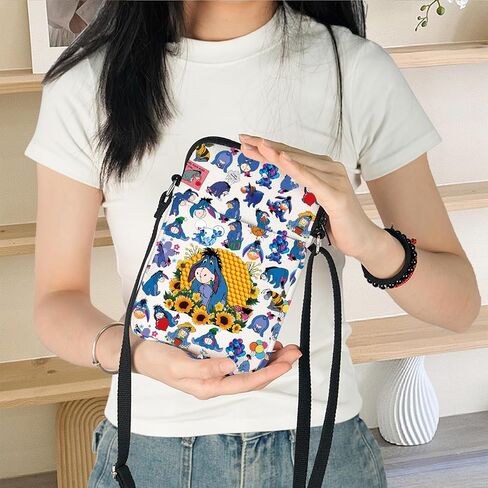 KEYCHIN Donkey Crossbody Bag Donkey Fans Gifts Flower And Garden Donkey Shoulder Bag Donkey Merch in Kuwait