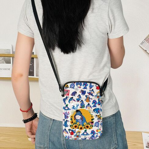 KEYCHIN Donkey Crossbody Bag Donkey Fans Gifts Flower And Garden Donkey Shoulder Bag Donkey Merch in Kuwait