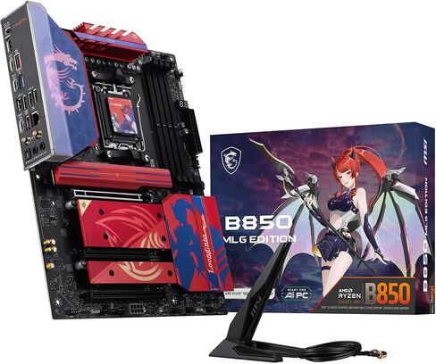 MSI B850 Gaming Plus WiFi Motherboard, ATX - Supports AMD Ryzen 9000/8000 / 7000 Processors, AM5 - DDR5 Memory Boost 8200+ MT/s (OC), PCIe 5.0 x16 & 4.0 x16, M.2 Gen5, Wi-Fi 7, 5G LAN in Kuwait