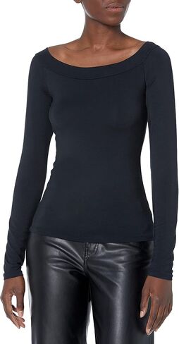 Rebecca Taylor Women's Modal Boat Neck Top in Saudi Arabia