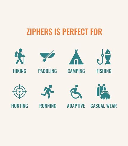 Hiking Pants for Women, Front to Back Zipper for Outdoor Pee Privacy, Outdoor Bathroom Access Without Dropping Pants in Saudi Arabia