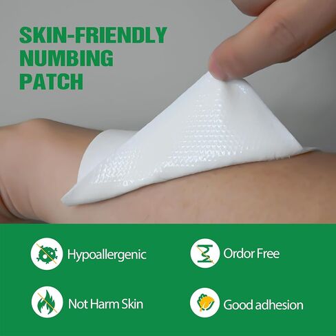 CARELAND 4% Lidocaine Gel Patches, 72 Count | Maximum Strength Pain Relief Patches for Muscle Relief in Neck Knee Back and Shoulders | Unscented Numbing Patch for Soothing Nerves, Joints in Kuwait