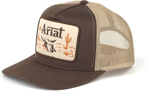 قبعة ARIAT للرجال من Desert Wasteland Scene Patch in Kuwait