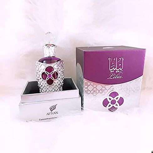 Afnan Lilia Concentrated Perfume Oil, Attar Oil CPO 25 ML in Saudi Arabia