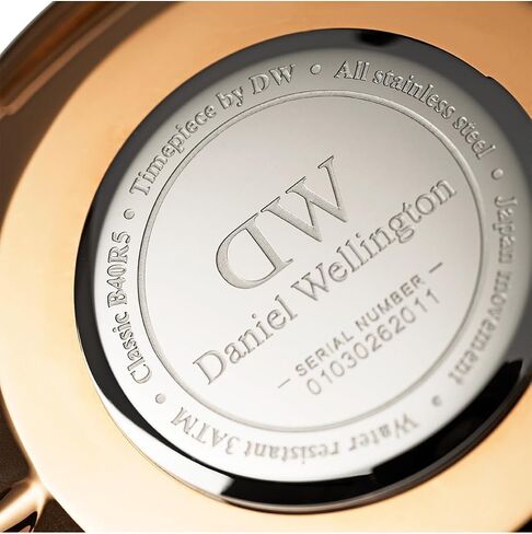 Daniel Wellington Classic Uhr Silver Leather in Kuwait