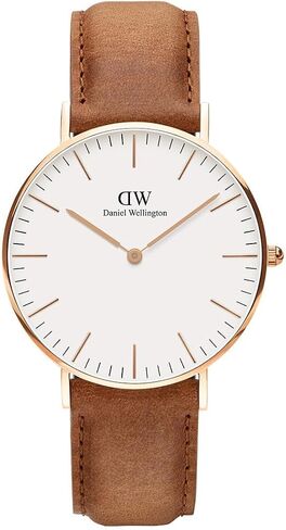 Daniel Wellington Classic Uhr Silver Leather in Kuwait