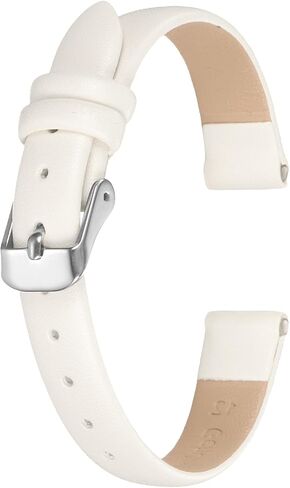 PATIKIL Leather Watch Band Soft Genuine Leather Watch Straps Quick Release Flexible Strap with Spring Bar Pins for Men Women in Kuwait