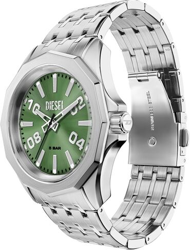 Diesel Men's Stinger Three-Hand Stainless Steel Watch (Model: DZ2237) in Kuwait