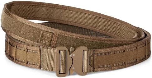 5.11 Tactical Men's Maverick Battle Belt, 1.75" Width and Ergonomic Curve, Inner and Outer Belt, Style 56664 in Kuwait