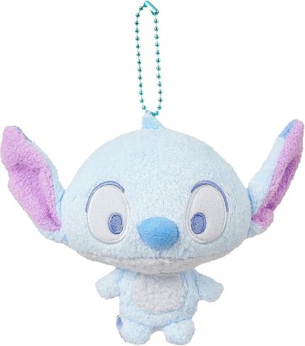 MINISO Disney Lilo and Stitch Plush Keychain, Cute Bag Charm for Backpack Handbag Tote Bag Car Key Chain Birthday Gifts for Girls Boys Women Men Stitch Fans, Big Head Stuffy Pendant with Barky Sound in Saudi Arabia