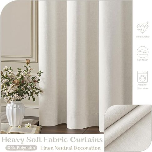 UHITECH 45 Inch Long Blackout Curtains Short Curtains for Kitchen Window Over Sink Pinch Pleated Black Out Drapes for Nursery Thermal Cafe Panels in Saudi Arabia