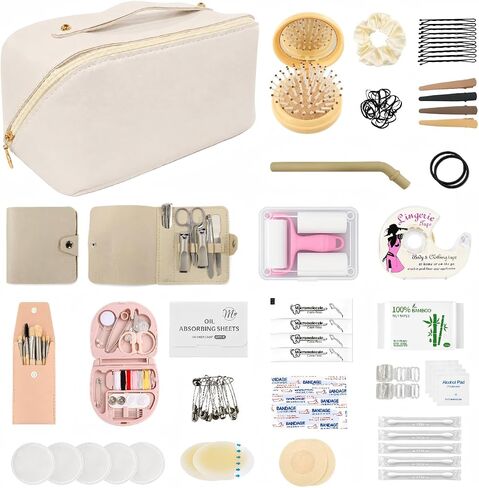 Wedding Emergency Kit for Bride, 100+ Pieces with 40+ Essentials, Bridal Emergency Kit for Wedding Day, Holiday Events and Travel in Saudi Arabia