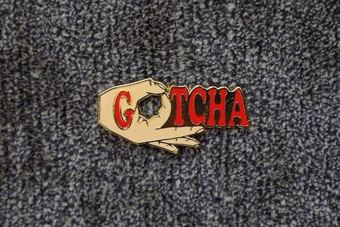 Gotcha Enamel Pin Gift in Saudi Arabia