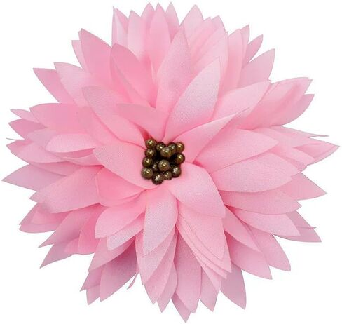 Dtja Dainty Fabric Daisy Flower Brooch Pin for Women Fashion Flowers Corsage Brooches Lapel Pins Hair Clip for Wedding Party Dance Banquet Dress Suit Clothes Accessories Jewelry 100mm/4in in Kuwait