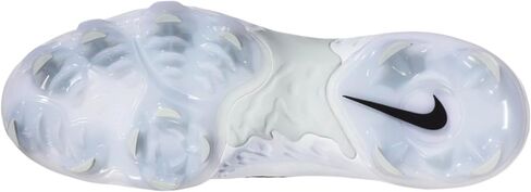حذاء البيسبول Nike Alpha Huarache Elite 4 Low MCS FD6255-100 أبيض-رمادي-أسود للرجال - 10.5 US in Kuwait