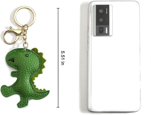 ديناصور المفاتيح فو الجلود Keycharm لطيف ما قبل التاريخ سلسلة مفاتيح على شكل حيوانات للنساء فريد دينو هدية لحقائب المفاتيح in Kuwait