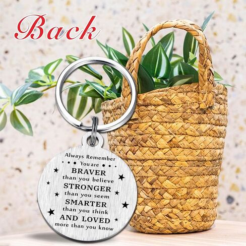 HYHYDHP Swimming Gifts - Never Give Up Swimming Keychain, Stainless Steel Laser Engraved Gift for Swimmers, Inspirational Present for Competitive Swimmer, Lap Swimmers & Water Lovers in Saudi Arabia