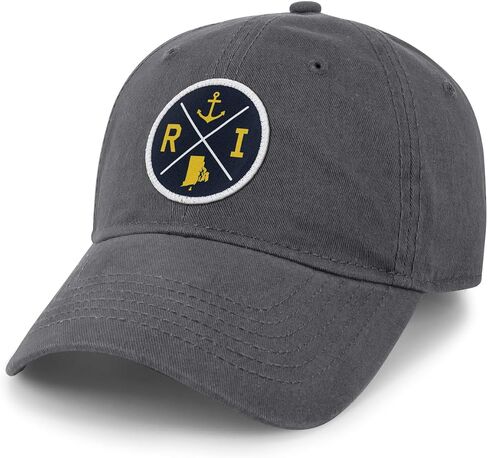 Chowdaheadz Rhode Island Crossed Out Dad Hat in Saudi Arabia