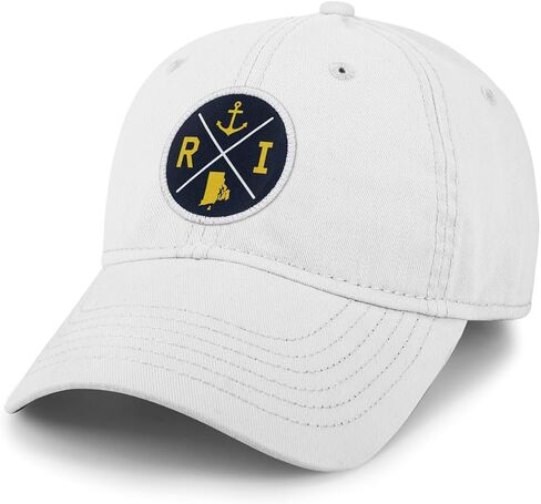 Chowdaheadz Rhode Island Crossed Out Dad Hat in Saudi Arabia