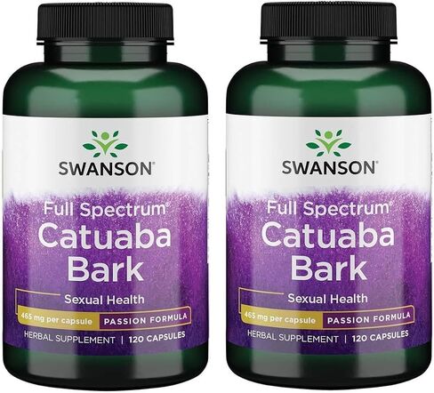 Swanson Passion Products Catuaba Bark 465 Milligrams 120 Capsules in Kuwait