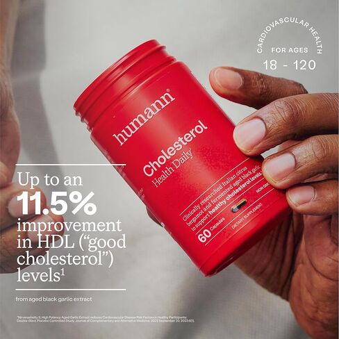 Humann Cholesterol, Metabolic & Cardiovascular Health Daily Bundle, 180 Total Capsules (3 x 60ct Bottles), 30-Day Supply in Saudi Arabia