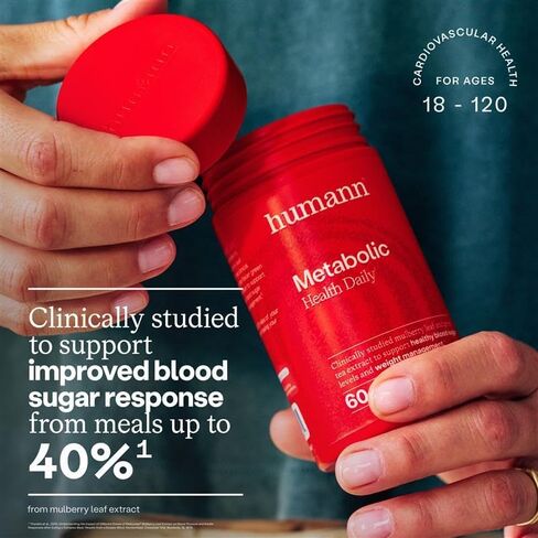 Humann Cholesterol, Metabolic & Cardiovascular Health Daily Bundle, 180 Total Capsules (3 x 60ct Bottles), 30-Day Supply in Saudi Arabia