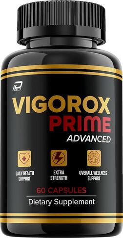 Vigorox Prime Advanced Capsule – Natural Ingredients Advanced Supplement for Health Support (60 Capsules) in Saudi Arabia