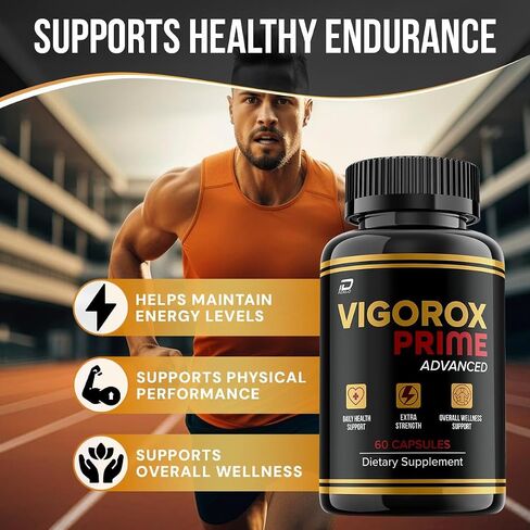Vigorox Prime Advanced Capsule – Natural Ingredients Advanced Supplement for Health Support (60 Capsules) in Saudi Arabia