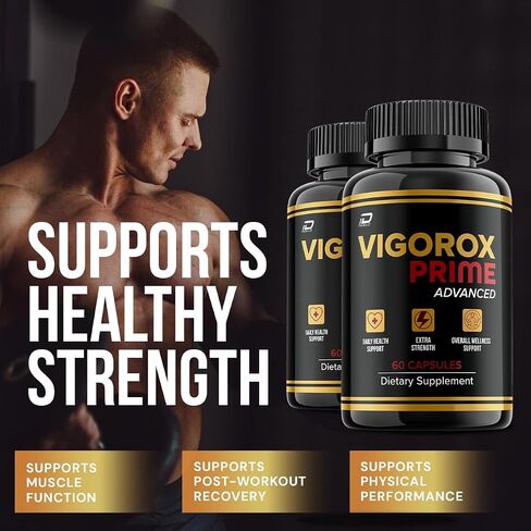 Vigorox Prime Advanced Capsule – Natural Ingredients Advanced Supplement for Health Support (60 Capsules) in Saudi Arabia