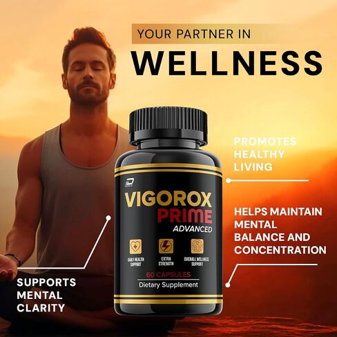 Vigorox Prime Advanced Capsule – Natural Ingredients Advanced Supplement for Health Support (60 Capsules) in Saudi Arabia