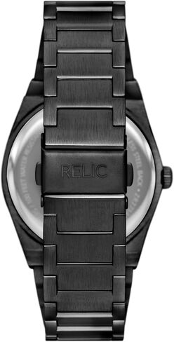RELIC Men's Oliver Three-Hand Date Black Alloy Watch (Model: ZR77341) in Saudi Arabia