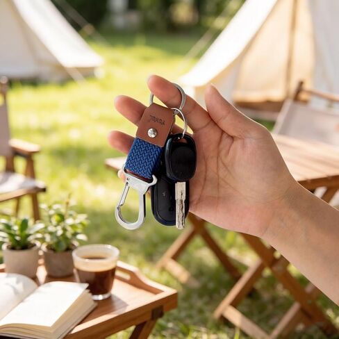 Stainless Steel Keychain, Short Belt Loop Key Clip, Durable Key Organizer for Home use and Car Keys in Kuwait