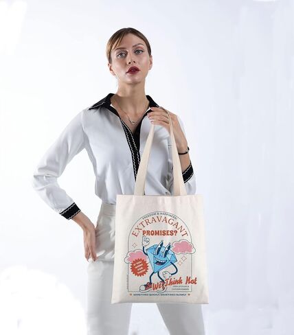 TIIMG Freedom & Happiness Gift Inspiring Sobriety Gift Sober Self-control Addiction Recovery Gift Tote Bag in Kuwait