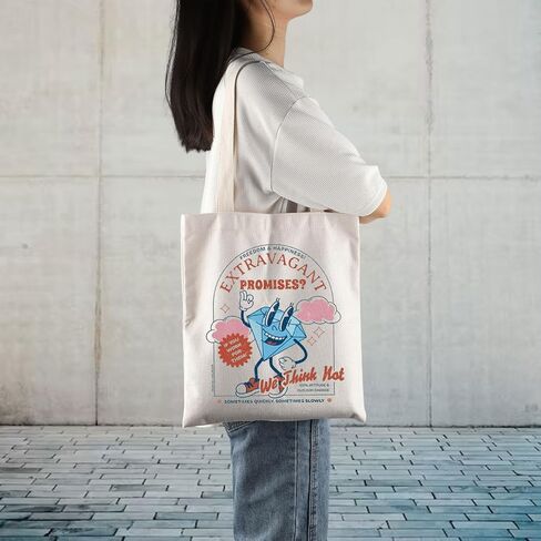 TIIMG Freedom & Happiness Gift Inspiring Sobriety Gift Sober Self-control Addiction Recovery Gift Tote Bag in Kuwait