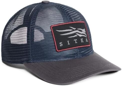 SITKA Icon Mesh Mid Pro Trucker Hat - Adjustable Outdoor Snap Back Hat for Men in Saudi Arabia