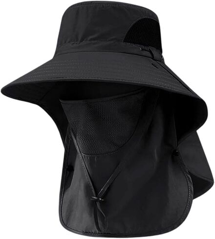Hat for Men Outdoor Activities with Breathable Nylon and Wide Brimmed Headwear Men ' S Sun Hat with Adjustable in Saudi Arabia