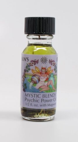 Psychic Power - Sun's Eye Mystic Blends Oils - 1/2 Ounce Bottle in Saudi Arabia
