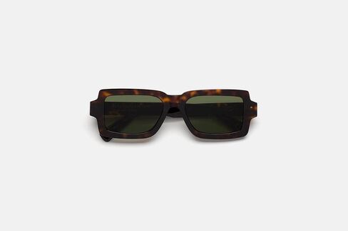 RETROSUPERFUTURE Sunglasses 6SN Pilastro 3627 Unisex color Havana lens green size 54 mm in Saudi Arabia