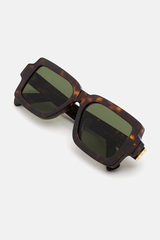 RETROSUPERFUTURE Sunglasses 6SN Pilastro 3627 Unisex color Havana lens green size 54 mm in Saudi Arabia