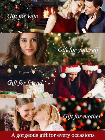Infinity Necklaces for Women, White Gold/14K Gold/Rose Gold Forever Love Jewelry Gift with Birthstone Pendant for Wife Her Mom in Saudi Arabia