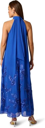 Adrianna Papell Embellished Mikado Gown in Saudi Arabia