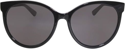 Bottega Veneta Oval Sunglasses BV1022SK 001 Black 55mm 1022 in Saudi Arabia