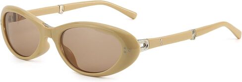 Oval Cat Eye Sunglasses Trendy Foldable up Sunglasses for Women Cateye Sun Glasses for Driving & Traveling in Saudi Arabia