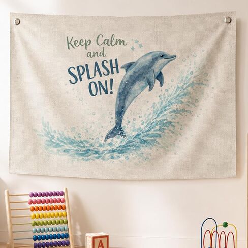 Sea Turtle Classroom Wall Decor for Teachers, Coastal Ocean Theme Sea Animal Canvas Banner Wall Hanging Banner Flag Decor for Nursery Preschool Playroom Kids Room, Inspirational Marine Wall Flags, 30x20 Inch in Saudi Arabia