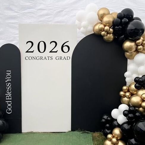 ملصق حائط 2026 Congrats Grad - ملصق مخطط حفلات Congrats Grad لعام 2026، ديكور حائط لحفلات التخرج (Congrats 2026) in Kuwait