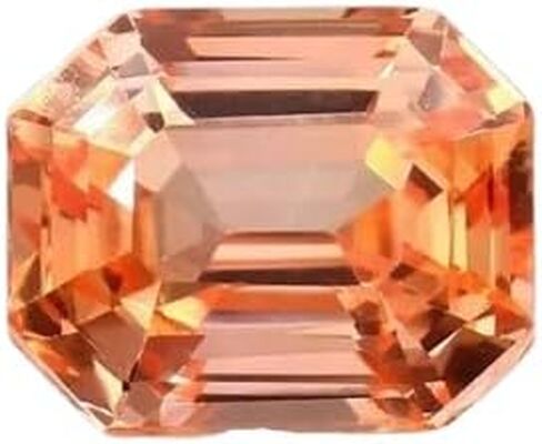 10 Ct Natural Flawless Ceylon Padparadscha Sapphire Octogan Shape Loose Gemstone Collectible Gems Stone For Making Jewelry in Saudi Arabia