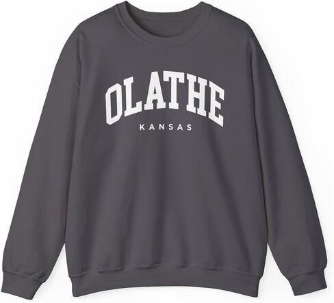 Olathe Kansas Adult Unisex Crewneck Sweatshirt in Saudi Arabia