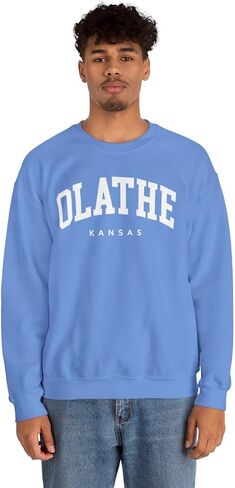 Olathe Kansas Adult Unisex Crewneck Sweatshirt in Saudi Arabia