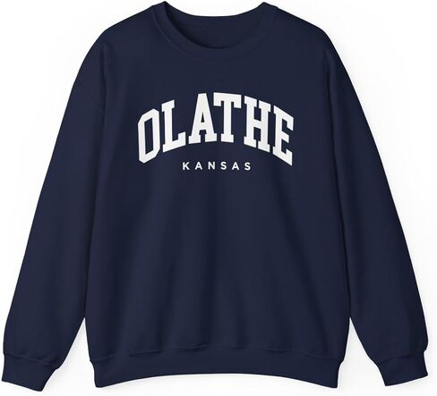 Olathe Kansas Adult Unisex Crewneck Sweatshirt in Saudi Arabia
